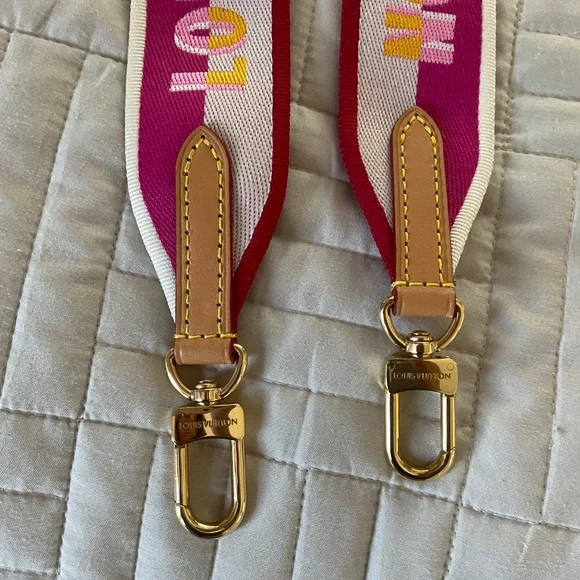 Louis Vuitton Jacquard Speedy Shoulder Strap - Picture 2 of 4